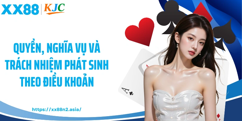 Quyền, nghĩa vụ và trách nhiệm phát sinh theo điều khoản